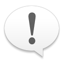 alert, attention, blog, call, chat, talk, warning, yell icon