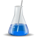 chemistry, flask, science, test icon