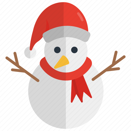 Snow men, snowball, scarf, hat, winter, christmas, decoration icon - Download on Iconfinder