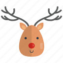 reindeer, antler, deer, horned animal, mammals, stage, wildlife