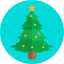 christmas tree, ornament, pine, star, xmas, decoration, holidays 
