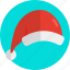 santa hat, cap, celebration, christmas, decoration, xmas, red hat 