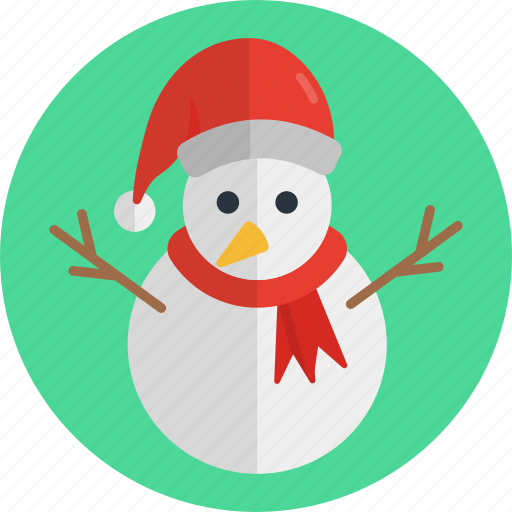 Snow men, snowball, scarf, hat, winter, christmas, decoration icon - Download on Iconfinder