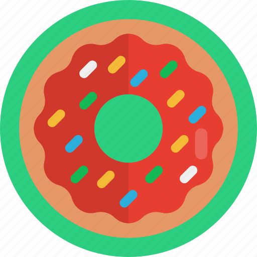 Donuts, doughnut, food, junk, dessert, sweet, cookie icon - Download on Iconfinder