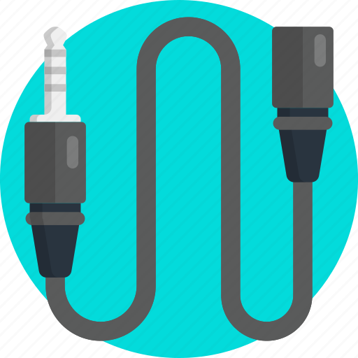 Jack, audio, cable, input, multimedia, music, wire icon - Download on Iconfinder