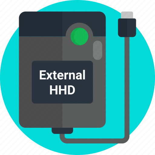 External hard, drive, hardware, optimized, technology, disk, storage icon - Download on Iconfinder