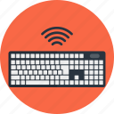 wireless keyboard, input device, hardware, portable, keys, multimedia, typing