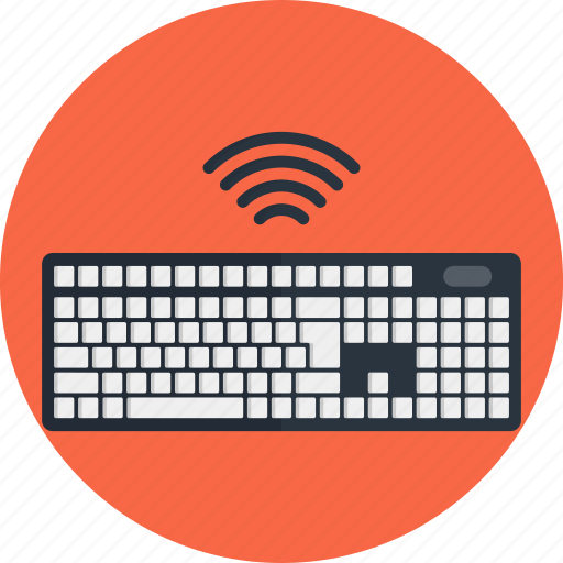 Wireless keyboard, input device, hardware, portable, keys, multimedia, typing icon - Download on Iconfinder