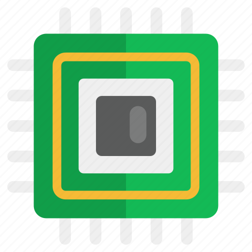 Chipset, digital, electronic, microchip, cpu, plc, processor icon - Download on Iconfinder