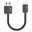 usb adapter, cable, connection, plug, plugin, connector, technology 