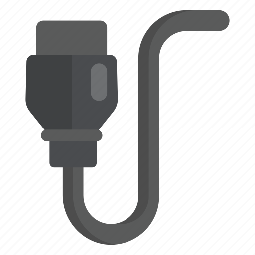 Power cable, adapter, battery, charger, cord, plug, connector icon - Download on Iconfinder