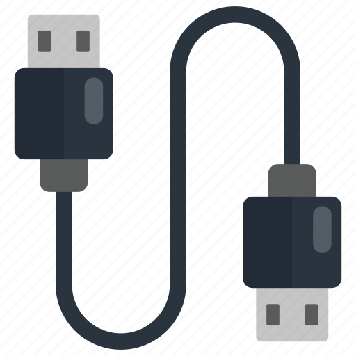 Usb cable, port, plug, connector, transformer, wire, technology icon - Download on Iconfinder