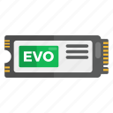 evo ssd, storage, memory, disk, solid state drive, chip, technology