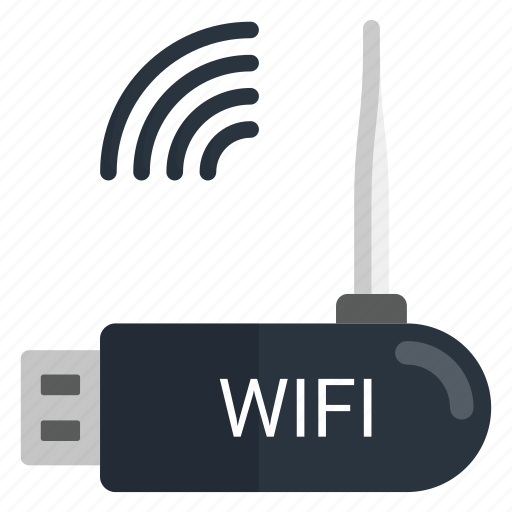 Wifi usb, antenna, electronic, gadget, wireless, drive, internet icon - Download on Iconfinder
