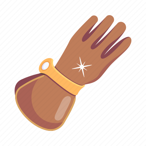 Cowboy glove, cowboy mitt, mitten, leather glove, cowboy apparel icon - Download on Iconfinder