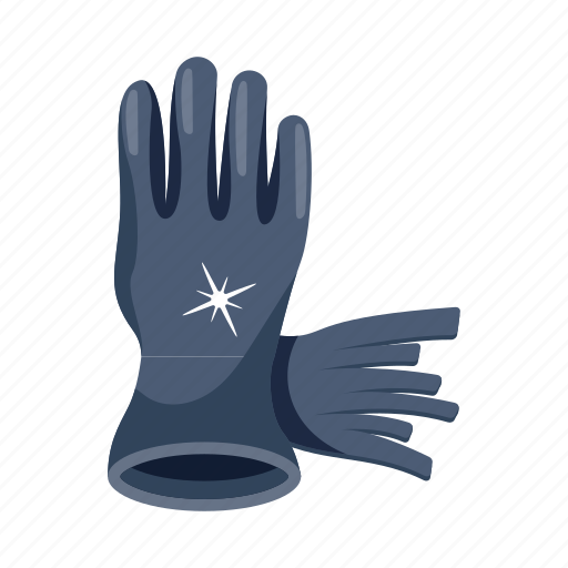 Rubber gloves, mitts, mittens, leather gloves, cowboy apparel icon - Download on Iconfinder