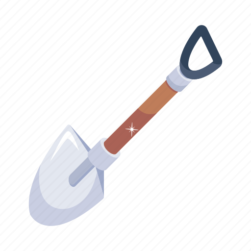 Spade, shovel, gardening tool, digging tool, gardening shovel icon - Download on Iconfinder