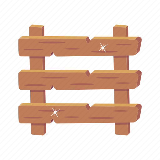 Fence, railing, horse fence, animal fence, wooden fence icon - Download on Iconfinder