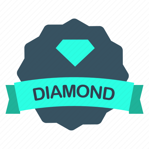 Diamond, guarantee, label, skill icon - Download on Iconfinder