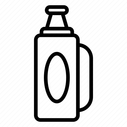 Thermos, drink, coffee, tea, bottle, hot, cup icon - Download on Iconfinder