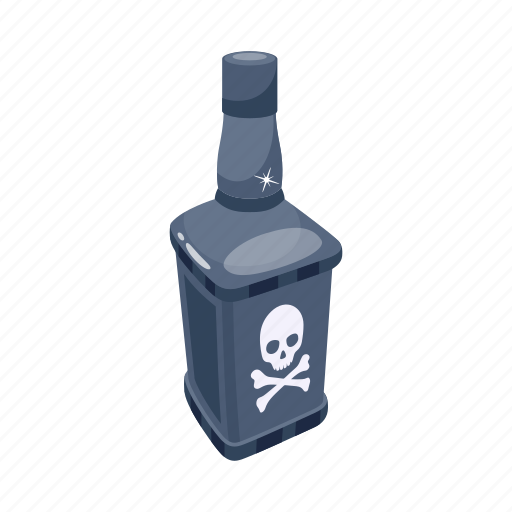 Rum, vodka, pirate drink, rum bottle, pirate wine icon - Download on Iconfinder