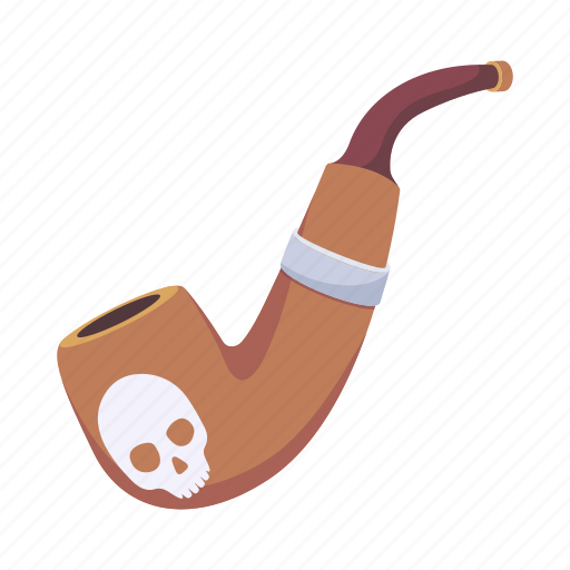 Vape pipe, smoking pipe, tobacco pipe, pirate pipe, smoking icon - Download on Iconfinder
