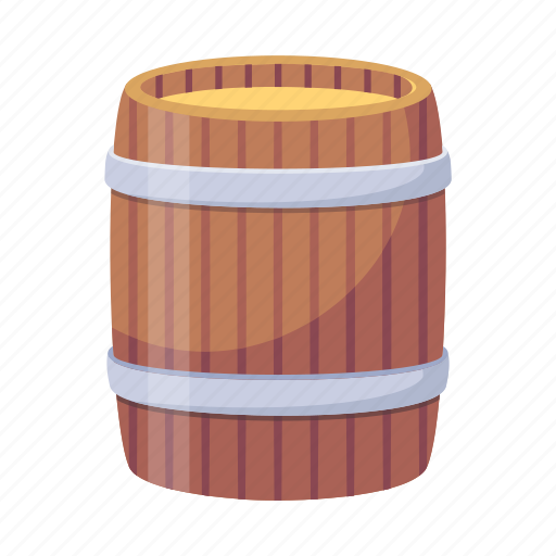 Pirate barrel, barrel bomb, pirate cask, drum, explosive material icon - Download on Iconfinder