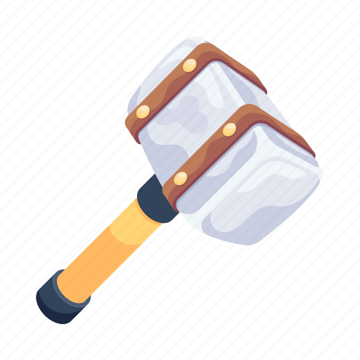 Sledge, hammer, gavel, tool, weapon icon - Download on Iconfinder