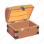 pirate trunk, chest box, pirate chest, treasure box, treasure chest 