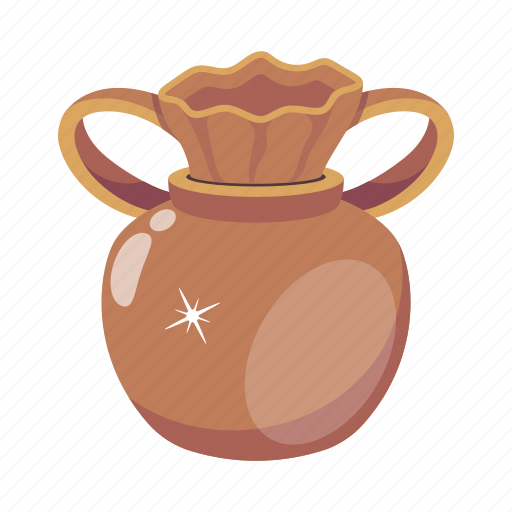 Ancient vase, antique vase, clay pot, pottery, ceramics icon - Download on Iconfinder