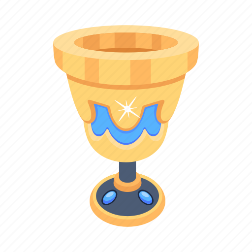 Goblet, chalice, antique glass, pirate goblet, chalice cup icon - Download on Iconfinder