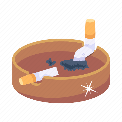 Cigarettes, tobacco, ashtray, cigarette tray, cigarettes ash icon - Download on Iconfinder