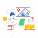 delivery tracking, delivery service, delivery boy, parcel delivery, delivery location 