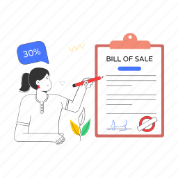 clipboard, bill of sale, invoice, bill of purchase, document 