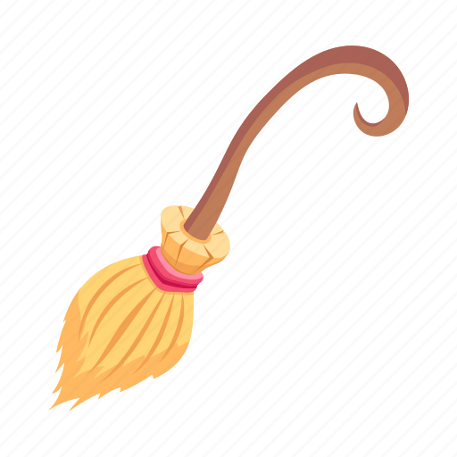 Broomstick, broom, magic broom, witch broom, spell broom icon - Download on Iconfinder