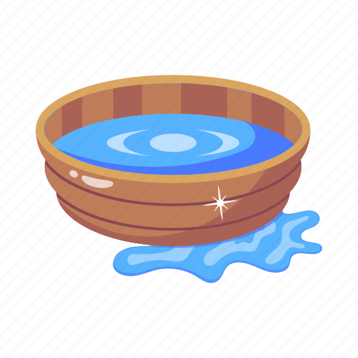 Water spill, water bowl, liquid bowl, water, aqua icon - Download on Iconfinder