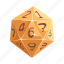 tabletop dice, d30 dice, magic dice, pentagon dice, rolling dice 