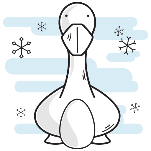 Christmas, duck, egg, geese, goose, laying icon - Free download