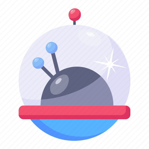 Ufo, alien ship, flying saucer, alien craft, spaceship icon - Download on Iconfinder
