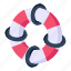 buoy, lifebuoy, lifesaver, safety ring, life preserver 