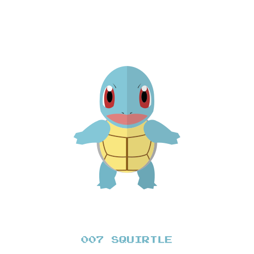 Kanto, pokemon, squirtle, water icon - Free download