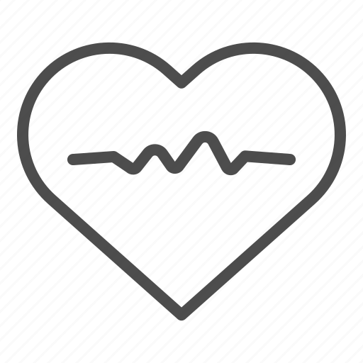 Heart, pulse, medical, heartbeat, cardiogram, medicine, beat icon - Download on Iconfinder