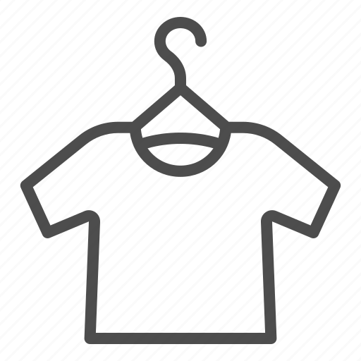 Hanger, tshirt, clothing, front, shirt, wear, cloth icon - Download on Iconfinder