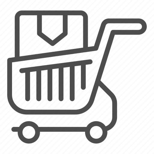 Cart, buy, supermarket, trolley, retail, full, shopping icon - Download on Iconfinder