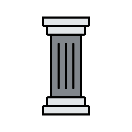 Column, building, pillar, thumb icon - Free download