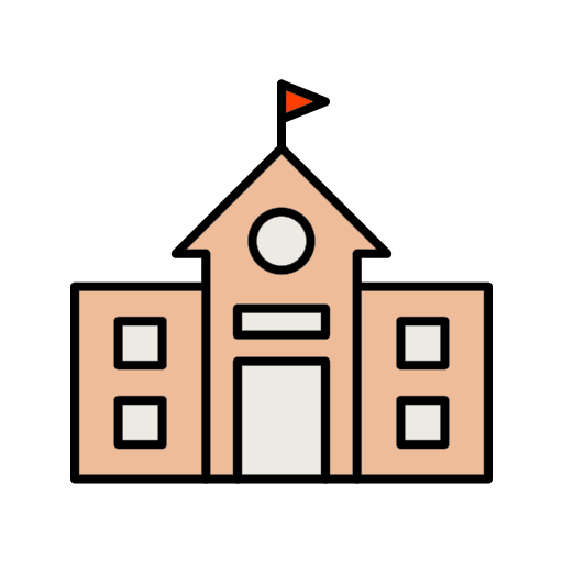 School, building, college, library icon - Free download