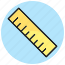ruler, geometry, scale, stationary