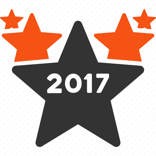 2017 year, award, hit parade, rate, rating, star chart, stars icon - Download on Iconfinder