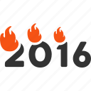 2017 year, caption, fired text, flame, flamed digits, hot, tag