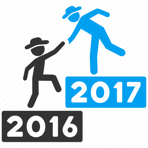 2017 year, business stairs, education steps, levels, progress, training, up stair icon - Download on Iconfinder
